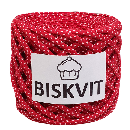 Хлопковая пряжа Бисквит Клубника — купить дешево в магазине YD-Craftstore в Москве