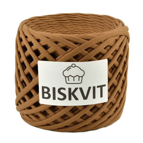 Хлопковая пряжа Бисквит Корица — купить дешево в магазине YD-Craftstore в Москве
