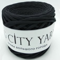 Хлопковая пряжа Big City Yarn Черный