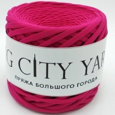 Хлопковая пряжа Big City Yarn Фуксия