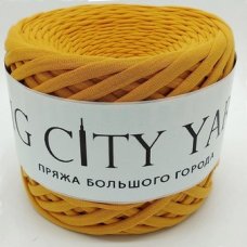 Хлопковая пряжа Big City Yarn Горчичный