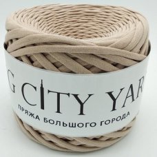 Хлопковая пряжа Big City Yarn Кофе с молоком