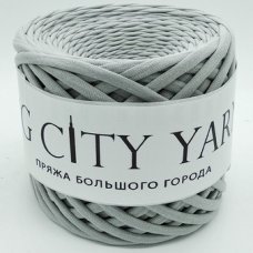 Хлопковая пряжа Big City Yarn Светло-серый