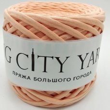 Хлопковая пряжа Big City Yarn Светлый персик