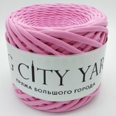 Хлопковая пряжа Big City Yarn Ярко-розовый