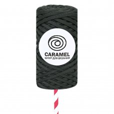 Шнур для вязания Caramel Черный изумруд
