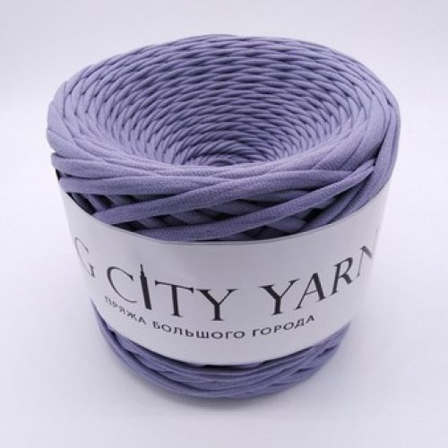 Пряжа Big City Yarn Дымчато-фиолетовый