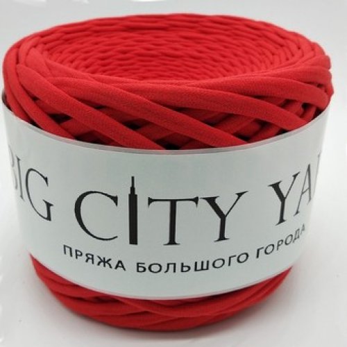 Пряжа Big City Yarn Красный