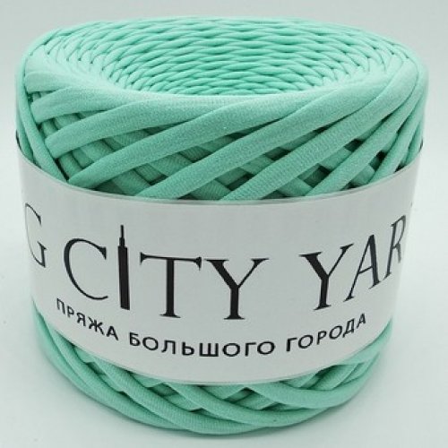 Пряжа Big City Yarn Светлая мята