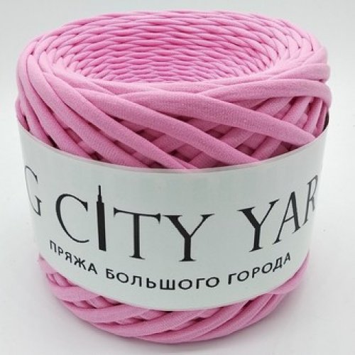 Пряжа Big City Yarn Ярко-розовый