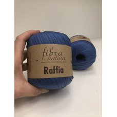 Рафия для вязания Fibra Natura Синий 116-13