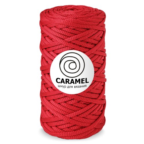 Шнур для вязания Caramel Красный