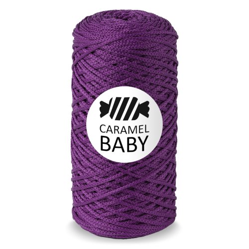 Шнур для вязания Caramel BABY Пурпурный