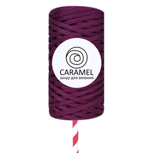Шнур для вязания Caramel Слива