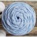 Шнур для вязания хлопковый Голубой