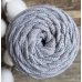 Шнур для вязания хлопковый Светло-серый