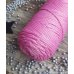 Шнур для вязания полиэфирный Розовый