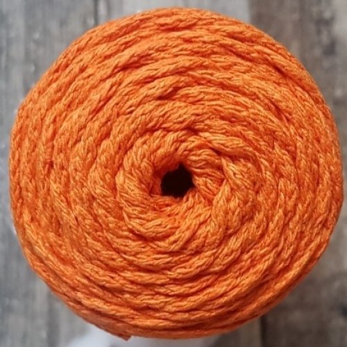 Шнур для вязания хлопковый цвет - Оранжевый