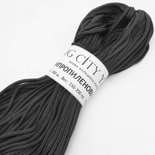 Шнур для вязания цвет Черный