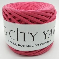 Трикотажная пряжа Big City Yarn Коралловый меланж